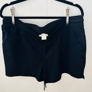 Rachel Zoe High Waist Black Women's Shorts